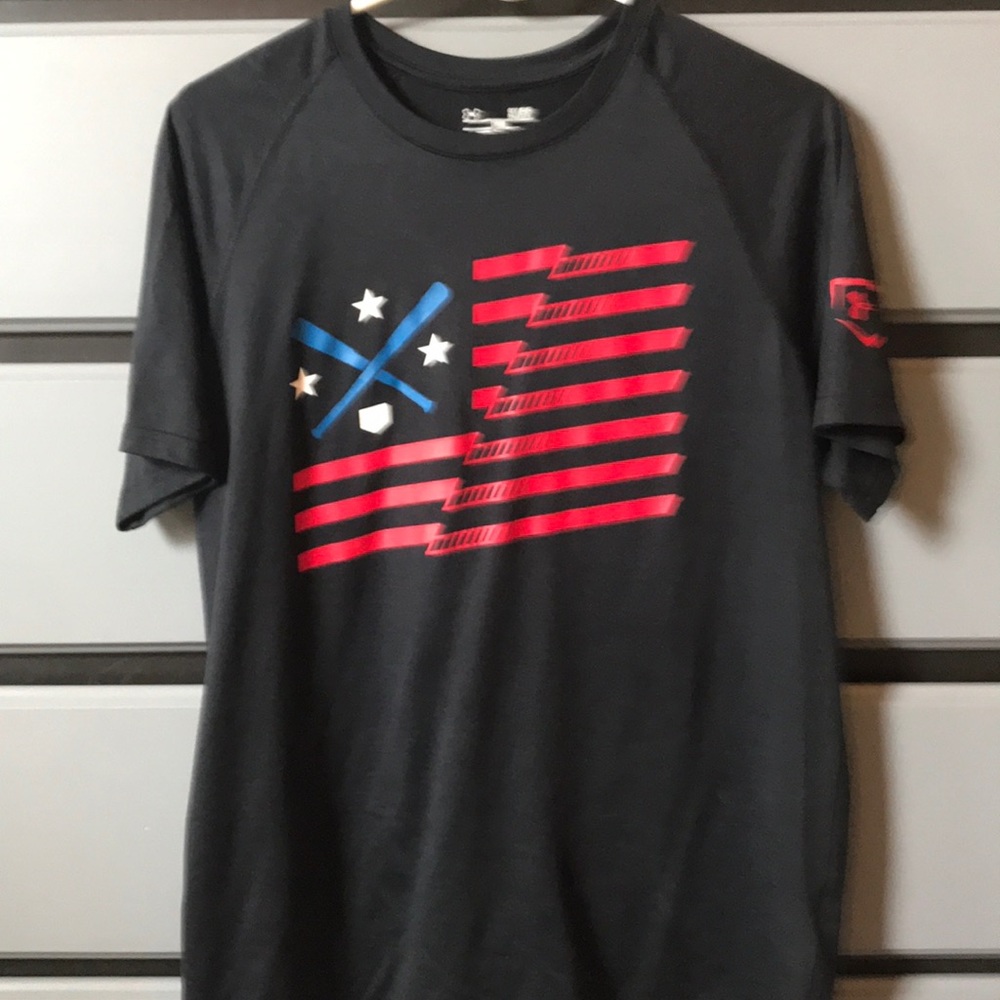 Under armour baseball shirt